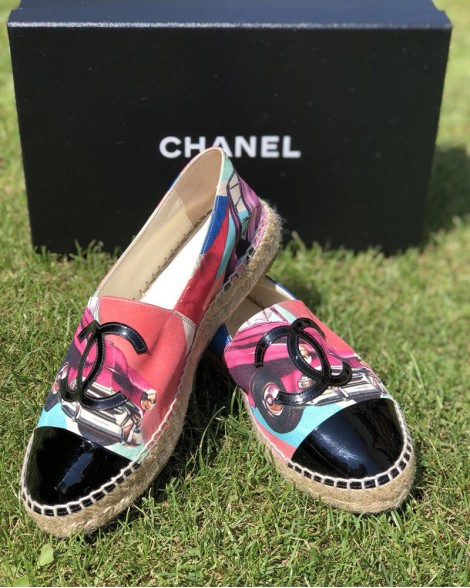 Espadrilky dámské Chanel barevné